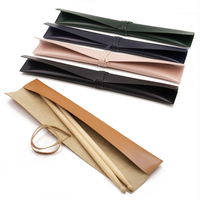 Sac à baguettes en cuir PU de haute qualité, étui durable pour baguettes, support pour baguettes, sac pour mallettes de batterie, pochette pour baguettes, cadeau pour musicien