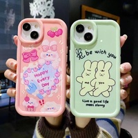 Coque de protection arrière personnalisable en PC rigide antichoc de luxe pour téléphone portable 12/13/14/15/16/17 18 Pro Max