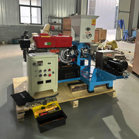 Mini Extrudeuse Diesel Flottante et Coulante pour la Fabrication de Granulés Alimentaires en Forme d'Os, de Triangle et de Cœur pour Chiens, Chats, Poissons et Crevettes