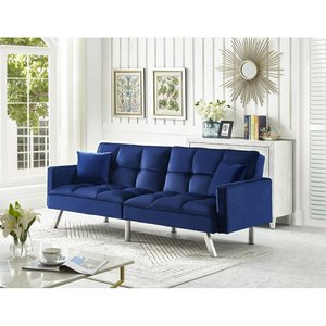 Modern Style Fabric Foldable Sofa Bed <strong>Small</strong> Room Sofa Set <strong>Double</strong> Seat <strong>High</strong> Quality Multicolor Design for Apartment Living Room - Product Image 4