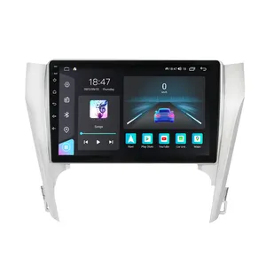 M6 PRO Android 12 2K QLED Screen Car video for Toyota Camry 2011-2014 9 inch car radio flat screen