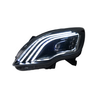 Ensemble de phares LED DLW pour Mercedes Benz Classe R W251 2010 2017 Style Maybach DRL Phare avant