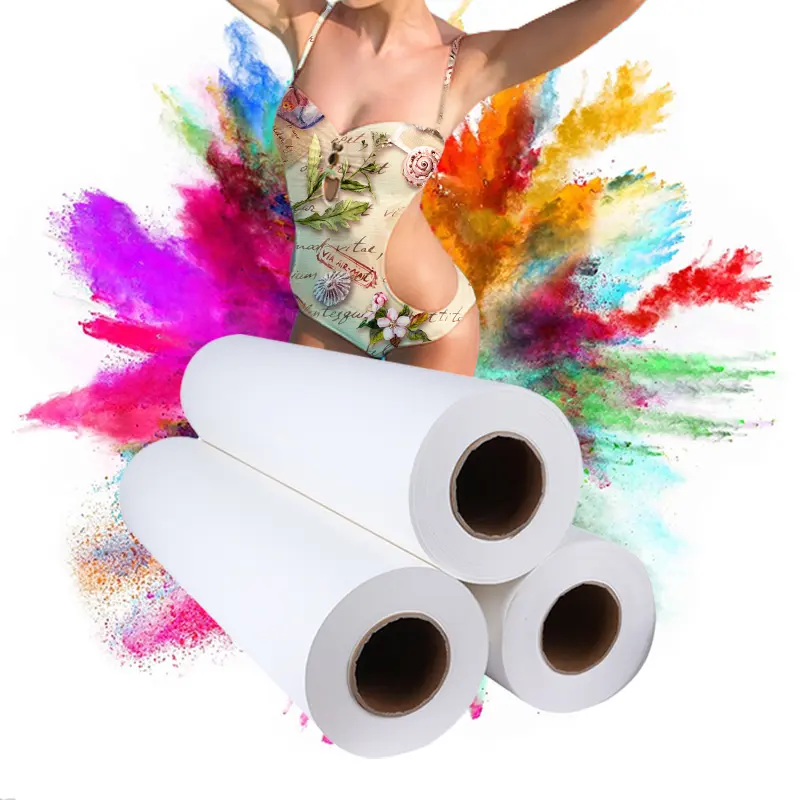 Own Brand transfer paper for sublimation option size Garment printing dye sublimation paper
