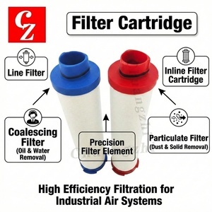 Cartouche de filtre de ligne de compresseur d'air 2258293712 2258293612, remplacement pour filtre de précision Atlas Copco Pneumatech - Product Image 6