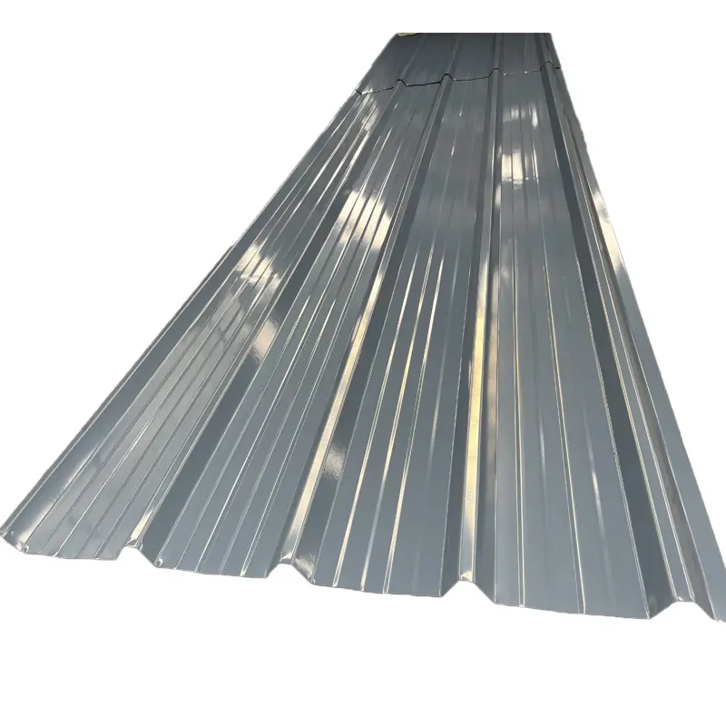 Feuille de toiture en acier ondulé enduit de couleur au prix de fabrication