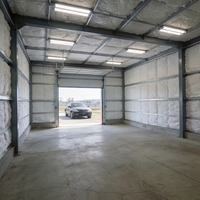 Conteneur garage 20 pieds pour une seule voiture, atelier en acier verrouillable, résistant aux intempéries et à l'eau, pour usage domestique et jardin