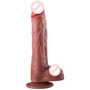 Vibromasseur réaliste en silicone texturé épais avec télécommande - Jouet sexuel pour femmes - BJD-E017 - Product Image 2