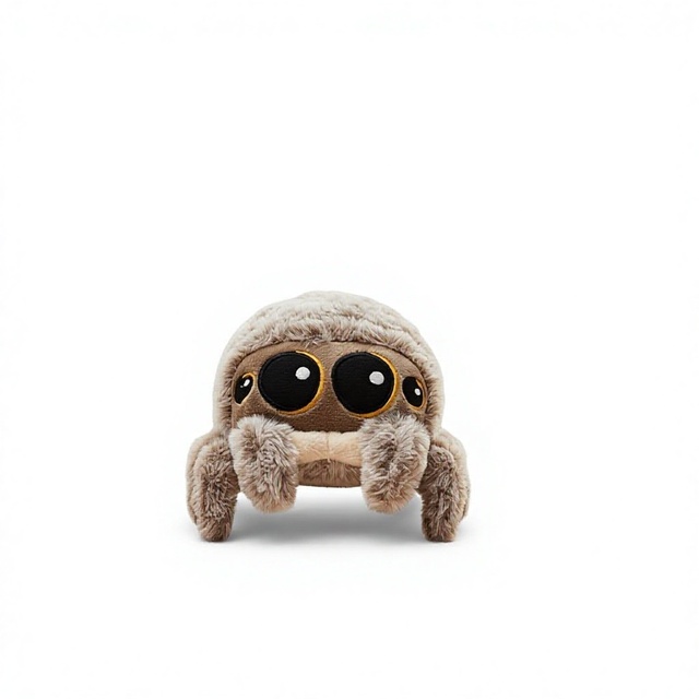 Cross-border Spider Lucass Friend Bzzzz Plastic Plush Toy with PP Cotton Filling Little Spider Doll Stuffed Puppet