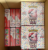 Version japonaise originale scellée Pokémon TCG 151 SV2A Scarlet & Violet Booster Pack PTGG Jeu de société Boos Paper pour les 14 ans et plus