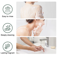 Mini savon jetable rond pour le lavage du visage des hôtels avec logo personnalisé Savon portable pour toilettes Savon de bain Savon de voyage hydratant