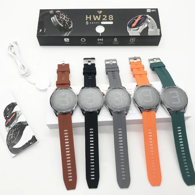 HW3 Pro-reloj inteligente NFC para hombre, accesorio de pulsera deportivo  con cargador inalámbrico, llamadas, Bluetooth, asistente de voz, PK HW28,  2022 - AliExpress