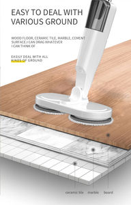 <span class=keywords><strong>Nettoyeur</strong></span> de nettoyage <span class=keywords><strong>sans</strong></span> <span class=keywords><strong>fil</strong></span> <span class=keywords><strong>rechargeable</strong></span> par USB pour la maison pulvérisateur de réservoir d'eau machine à serpillière automatique à essorage humide et sec - Product Image 5