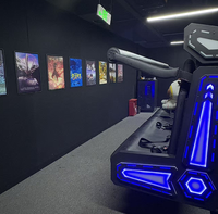 Bioskop Kubah VR 3D Tanpa Kacamata yang Dapat Disesuaikan untuk Dalam Ruangan, Teater Terbang 5D 7D 9D yang Imersif untuk Ruang Pameran Museum dan Pusat Perbelanjaan.