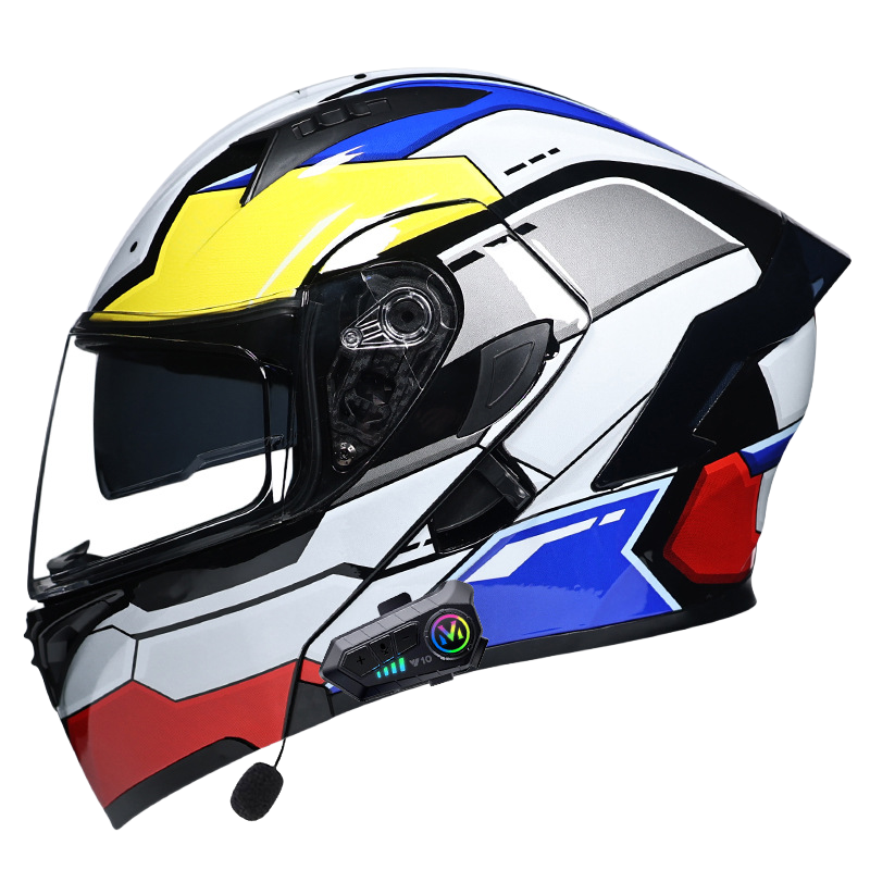 Gundam bleu avec transparent + Y10 Bluetooth