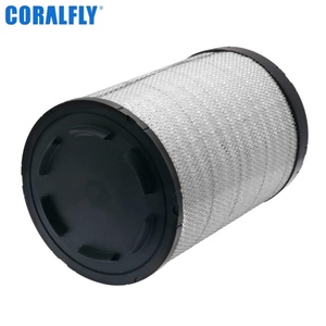 ไส้กรองอากาศเครื่องจักรก่อสร้าง 21715813 RS4642 P606720 LAF9201 AF26163 สำหรับ Luber-finer Luberfiner Filter - Product Image 1