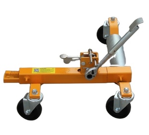 Portable Manual Hydraulic Car Tire Lifter Mover <strong>Dolly</strong> 4 Ton Load Steel Frame with Anti-Slip Rubber Pads OEM Available - Product Image 5