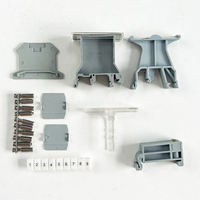 WBO Alimentation du rail Din à travers les borniers Accessoires Bloc de fusibles Bornier de rail Din