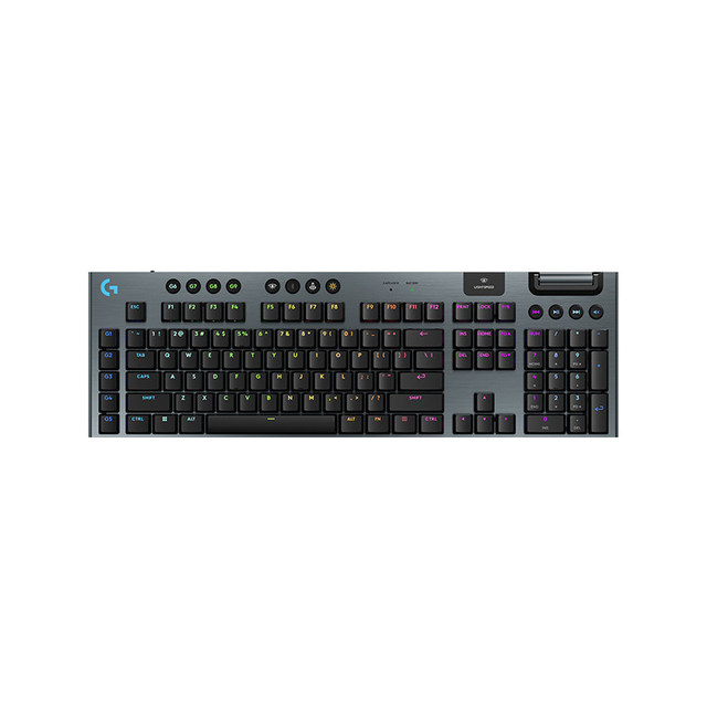 Logitech G915X Aluminum PBT Wireless Programmable Full Size Mechanical Gaming Keyboard for Three-mode E-sports RGB Low-axis Slim
