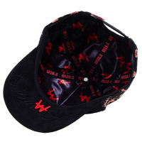 Topi Baseball Berkualitas Tinggi 5 Panel Terstruktur Gorras Devil Clown Snapback dengan Logo Karet 3D Cetak Penuh di Samping, Gaya Gothic Streetwear