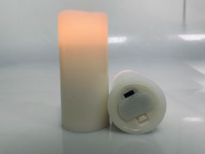 Bougie Pilier Électronique <span class=keywords><strong>LED</strong></span> Sans Flamme Personnalisée <span class=keywords><strong>avec</strong></span> <span class=keywords><strong>Télécommande</strong></span> pour Usage Domestique Noël Ramadan Accès Transfrontalier - Product Image 5