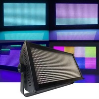 BOTAI 960LED LED blanche pour feux de faisceau de tête mobile 8 segments lumière stroboscopique DMX512 contrôle 30Hz stroboscope haute vitesse pour scène