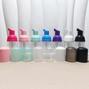 ขวดโฟมพลาสติกเปล่าทรงกระบอกพร้อมหัวปั๊มโฟมสำหรับใช้กับเครื่องสำอาง วัสดุ PET ขนาด 60 มล. - Product Image 4