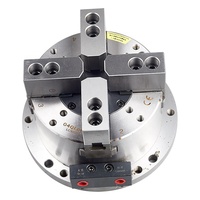 Mandrin à puissance solide à 2 mâchoires de 6 pouces, fixe, vertical, pneumatique, tour CNC, outil de fraisage, machines-outils Accessoires