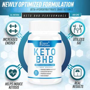 Extrait de BHB Keto de haute qualité, maintient un équilibre minéral optimal, soutient les fonctions de votre corps, 90 capsules, capsules de BHB Keto - Product Image 4