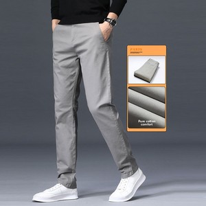 <span class=keywords><strong>Pantalon</strong></span> décontracté mi-long pour hommes, coupe ample, jambe droite, léger, en pur coton extensible, marque <span class=keywords><strong>tendance</strong></span> de la nouvelle saison printemps/été <span class=keywords><strong>2023</strong></span> - Product Image 3