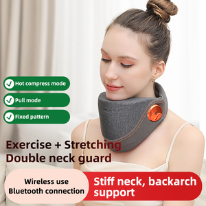 High Quality Three-Mode Traction and Vibrating Neck Shoulder <strong>Massager</strong> with Heat Therapy Hot Sale Product - Product Image 2