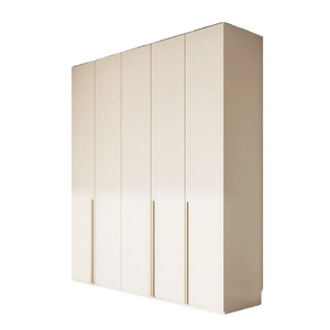 Meubles de dressing contemporains sur mesure, directement de l'usine, armoire-penderie en bois composite avec rangement intelligent - Product Image 1