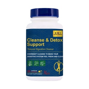 Limpiador Desintoxicante 8 en 1, Suplementos <span class=keywords><strong>Intestinales</strong></span> y Probióticos para el Movimiento Intestinal, Apoyo para la Salud - Product Image 1