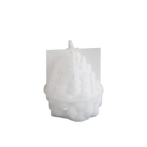 Kits de fabrication de bougies en pin DIY, moule en silicone pour arbre de Noël, ornements en gypse d'aromathérapie, croix, fournitures de fabrication de bougies - Product Image 2