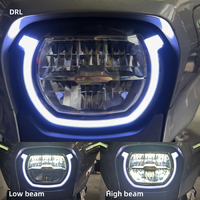 Phare LED TCMT homologué DOT pour Harley CVO Street Glide 2023-2026 2025 2024 – Remplacement de phare de moto XF2906D30