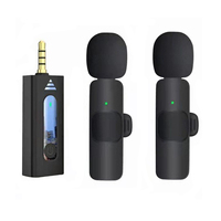 Microphone sans fil MINI K35 de haute qualité 3,5 mm MicroMicrophone Cravate Sans Fil pour caméra Téléphone Android