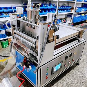 אס מוסמך אוטומטי חשמלי חם מכונת ציפוי סרט להמס עץ נייר מצעים אלקטרוניקה לרכב - Product Image 3