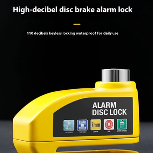 Candado Antirrobo de Seguridad para Motocicleta, Bicicleta, Bicicleta Eléctrica y Scooter, Metálico, Impermeable, con Cable Recordatorio para Disco, Venta al Por Mayor - Product Image 4