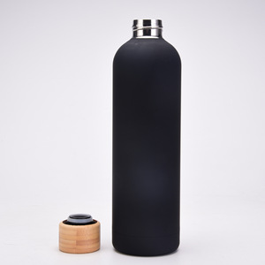 350ml 500ml 750ml 1000ml Customize Stainless Steel Eco-Friendly Vacuum Insulated Water <b>Bottles</b> with Bamboo Lid Back to School - Product Image 6