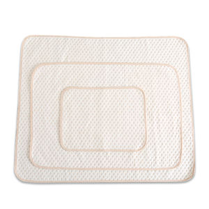 Tapis de couverture blanche, 100% coton, doublure imperméable, tapis à <span class=keywords><strong>langer</strong></span> doux - Product Image 2