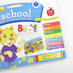 Enfants d'âge préscolaire Livre D'écriture D'apprentissage D'activité Géant Tapis De Sol D'impression de Bande Dessinée Livre D'écriture Pour Les Enfants - Product Image 3
