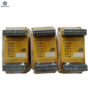 Module de commande de relais de sécurité PNOZ P1P 773300, dispositif de circuit, composant de sécurité pour arrêt d'urgence - Product Image 1