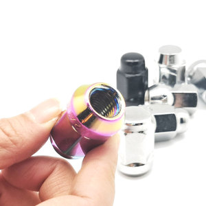 Wheelsky Phổ Biến Tùy Chỉnh Bulge Acorn Chrome Mạ Thép M14X1.5 Hình Nón Ghế Xe Bánh Xe Lug Nuts - Product Image 2