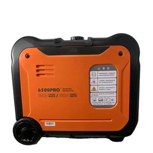 Générateur à inverseur <span class=keywords><strong>6500</strong></span> PRO monocylindre 4 temps refroidi par air, démarrage électrique et manuel, 230V 5KW, <span class=keywords><strong>OHV</strong></span> 5000W - Product Image 1