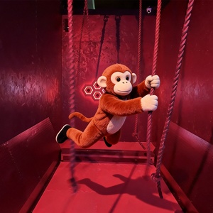 Jeu de divertissement sportif interactif en intérieur : Défi d'escalade physique, <span class=keywords><strong>Escape</strong></span> Room Quandary, Corde oscillante - Product Image 2