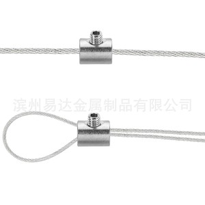 ตัวหนีบสายเคเบิลสแตนเลส Eda M4 M5 M6 M7 M9 M11 ขนาด 10 มม. พร้อมประแจหกเหลี่ยมเมตริก สำหรับใช้งานอุตสาหกรรมทั่วไป - Product Image 4