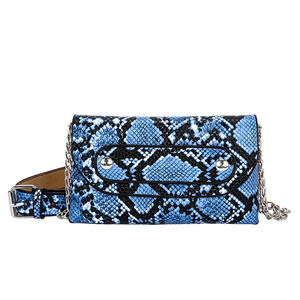 On-line di Trasporto libero di Modo del serpente-modello del pacchetto di Fanny del sacchetto della vita Multi-utilizzare il metodo della signora elegante borsa - Product Image 2