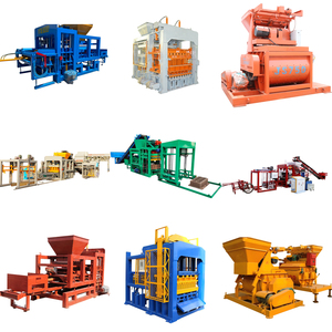 Machine à fabriquer des blocs creux et pleins hydrauliques entièrement automatiques QT4-<span class=keywords><strong>15</strong></span> avec machine à fabriquer des briques en béton autobloquantes - Product Image 2