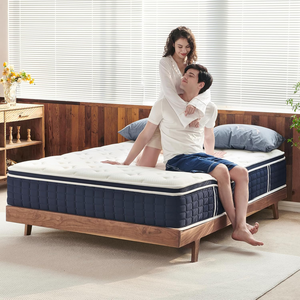 Colchón de Espuma Viscoelástica con Muelles Ensacados y Gel Refrigerante Doble Sleepwell, Tamaño Queen - Product Image 2