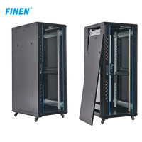 Personnalisé ODM OEM Fabricant Systèmes téléphoniques PABX 19 ''Réseau 27U Cas Serveur Rack Armoire réseau
