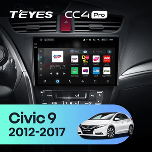 TEYES CC4 PRO para Honda Civic 9 FK <span class=keywords><strong>FB</strong></span> 2012-2017, CarPlay, Android Auto, Radio 2DIN, Reproductor Multimedia Estéreo para Auto - Product Image 2
